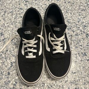 Vans Black and White Sneakers